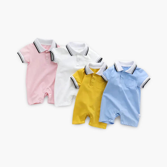 Jumpsuit met Polo-Kraag