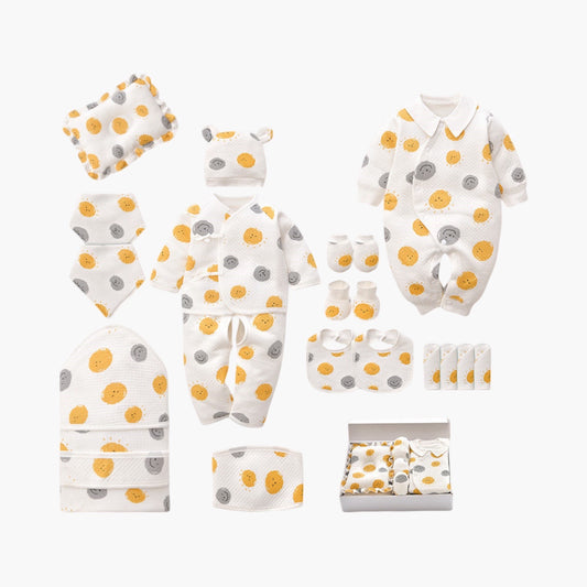 Newborn Cadeaubox Smiley - 20+ items - Outfit Set voor Baby's