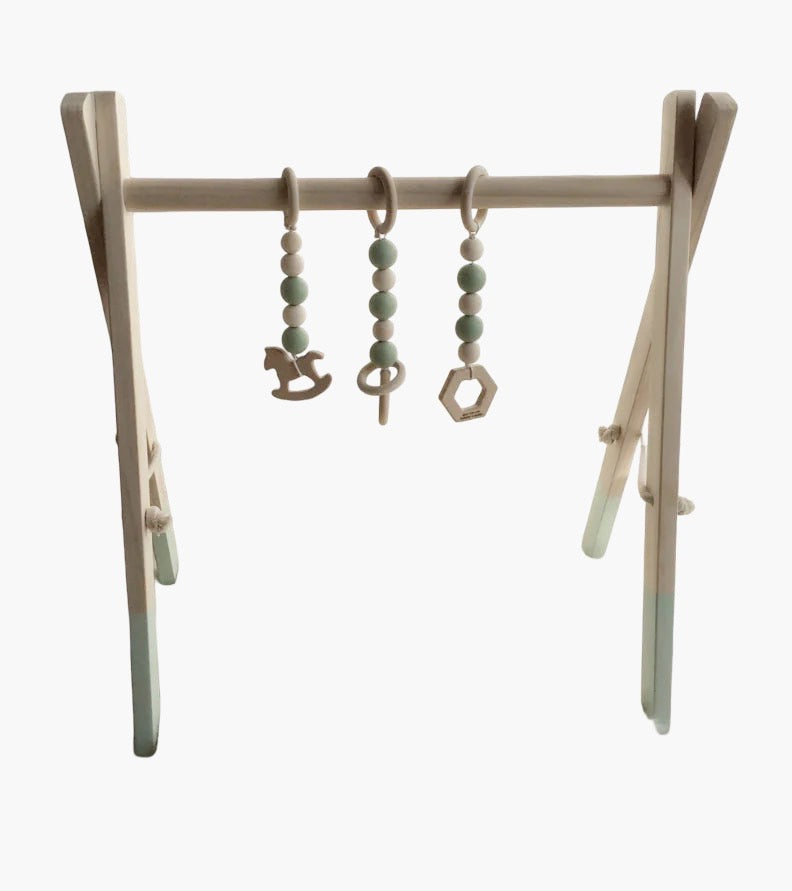 Houten Baby Gym | Duurzaam Speelrek - BabyEmpire BabyEmpire
