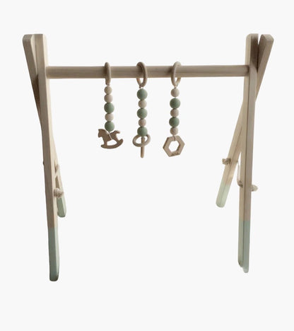 Houten Baby Gym | Duurzaam Speelrek - BabyEmpire BabyEmpire