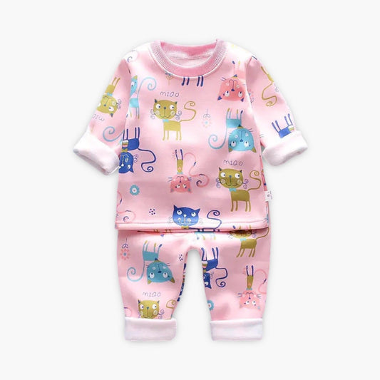 Tweedelige Comfort Set – Zachte Top & High-Waist Broek BabyEmpire