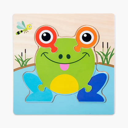 Houten 3D Puzzel voor Baby’s en Peuters BabyEmpire