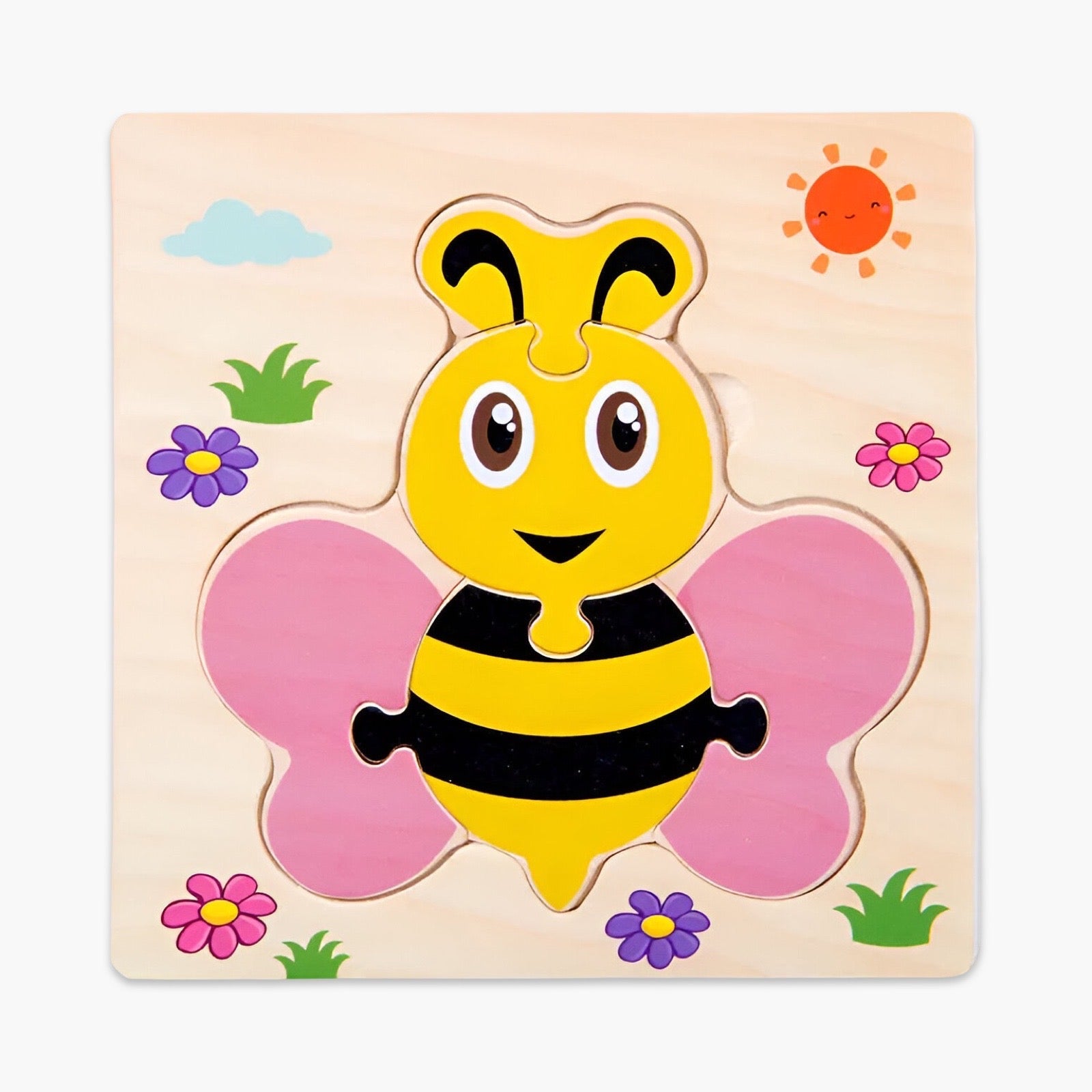 Houten 3D Puzzel voor Baby’s en Peuters BabyEmpire