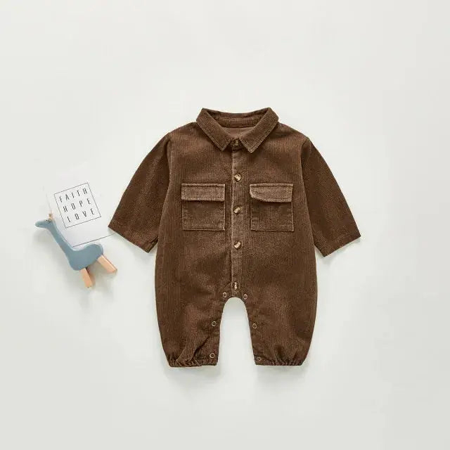 Baby Cozy Comfort Jumpsuit Bruin - BabyEmpire