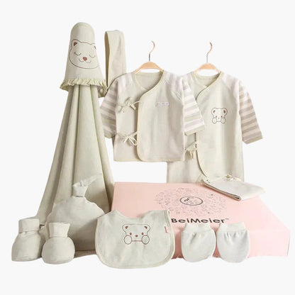Newborn Gift Set – Natuurlijk Gekleurde Katoenen Babykleding BabyEmpire