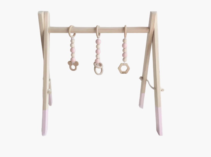 Houten Baby Gym | Duurzaam Speelrek - BabyEmpire BabyEmpire