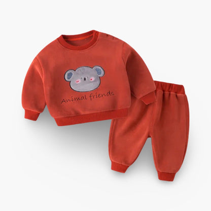 Zachte Baby Lounge Set (Sweater + Broek) BabyEmpire