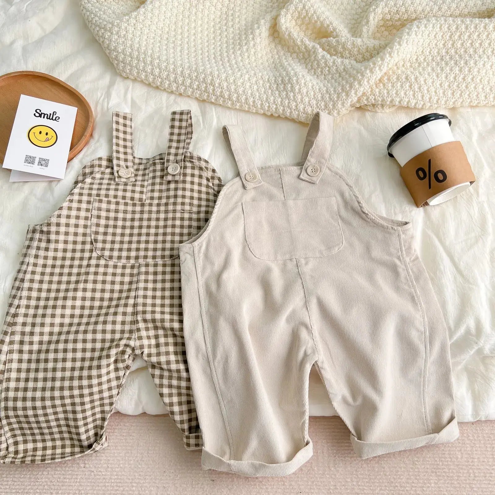 Peuter Geruite Fluwelen Tuigbroek - BabyEmpire