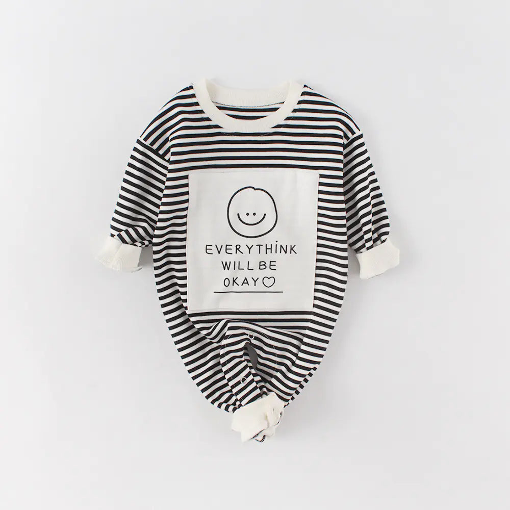 Baby Romper Smiley (Lange Mouwen) BabyEmpire