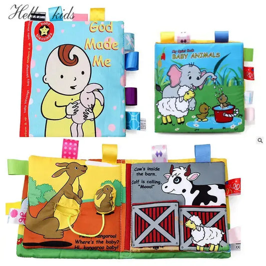 3D Zachte Baby Stoffenboek BabyEmpire