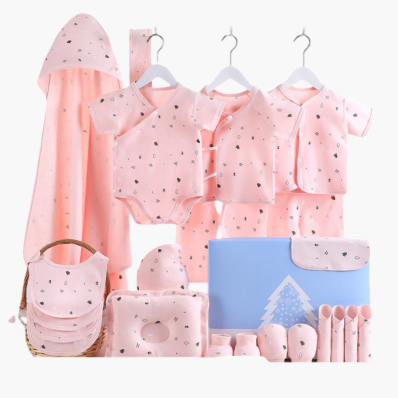 Kraamcadeau box met Katoenen Babykleertjes - 20 items BabyEmpire