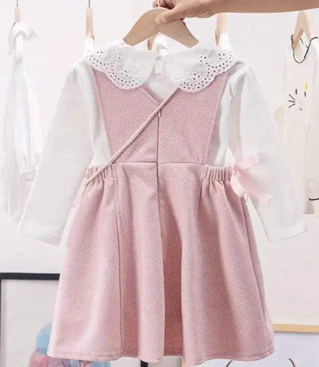 Lente & Herfst Kinderjurk – Comfortabele Katoenen Jurk voor Meisjes, Perfect voor Seizoensgebonden Stijl BabyEmpire