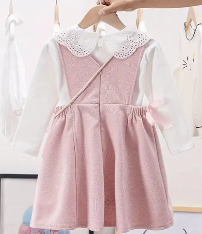 Lente & Herfst Kinderjurk – Comfortabele Katoenen Jurk voor Meisjes, Perfect voor Seizoensgebonden Stijl BabyEmpire