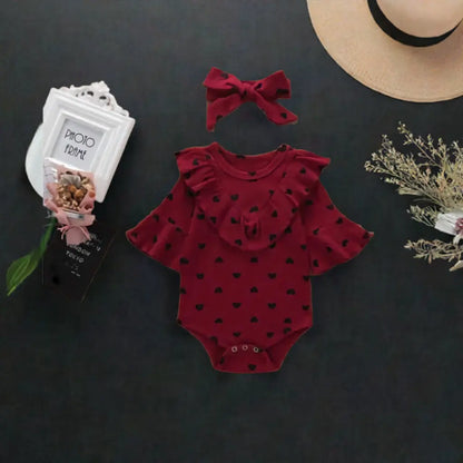 BabyEmpire Schattige Romper Hartjes - BabyEmpire