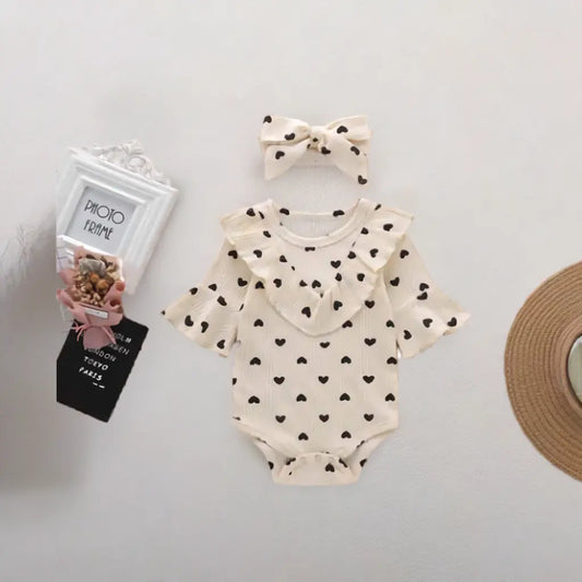 BabyEmpire Schattige Romper Hartjes - BabyEmpire