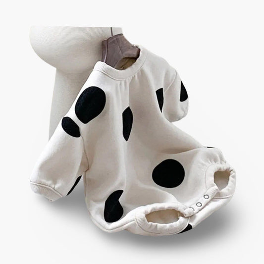Polka Dot Baby Romper Lange Mouwen (Onesie) BabyEmpire