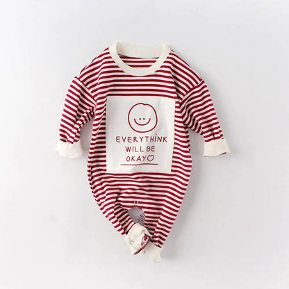 Baby Romper met Smiley (Lange Mouwen) BabyEmpire