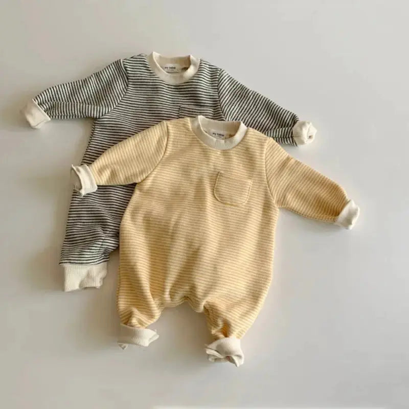 Gestreepte Jumpsuit 