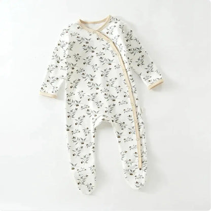 Unisex Baby Romper met Voetjes – Comfortabele Bodysuit voor Pasgeborenen - BabyEmpire